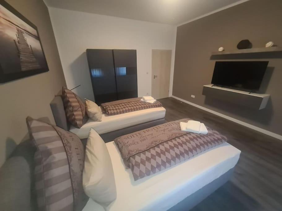 Apartament Suite 3 Bernburg Bagian luar foto